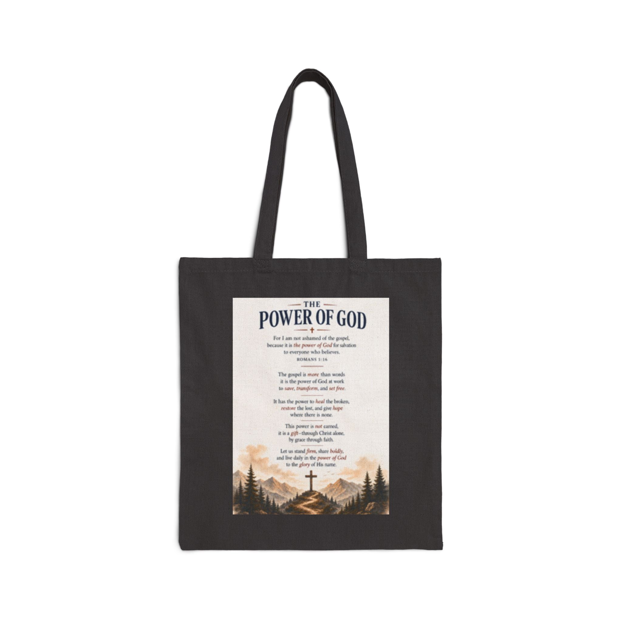 Cotton Canvas Tote Bag