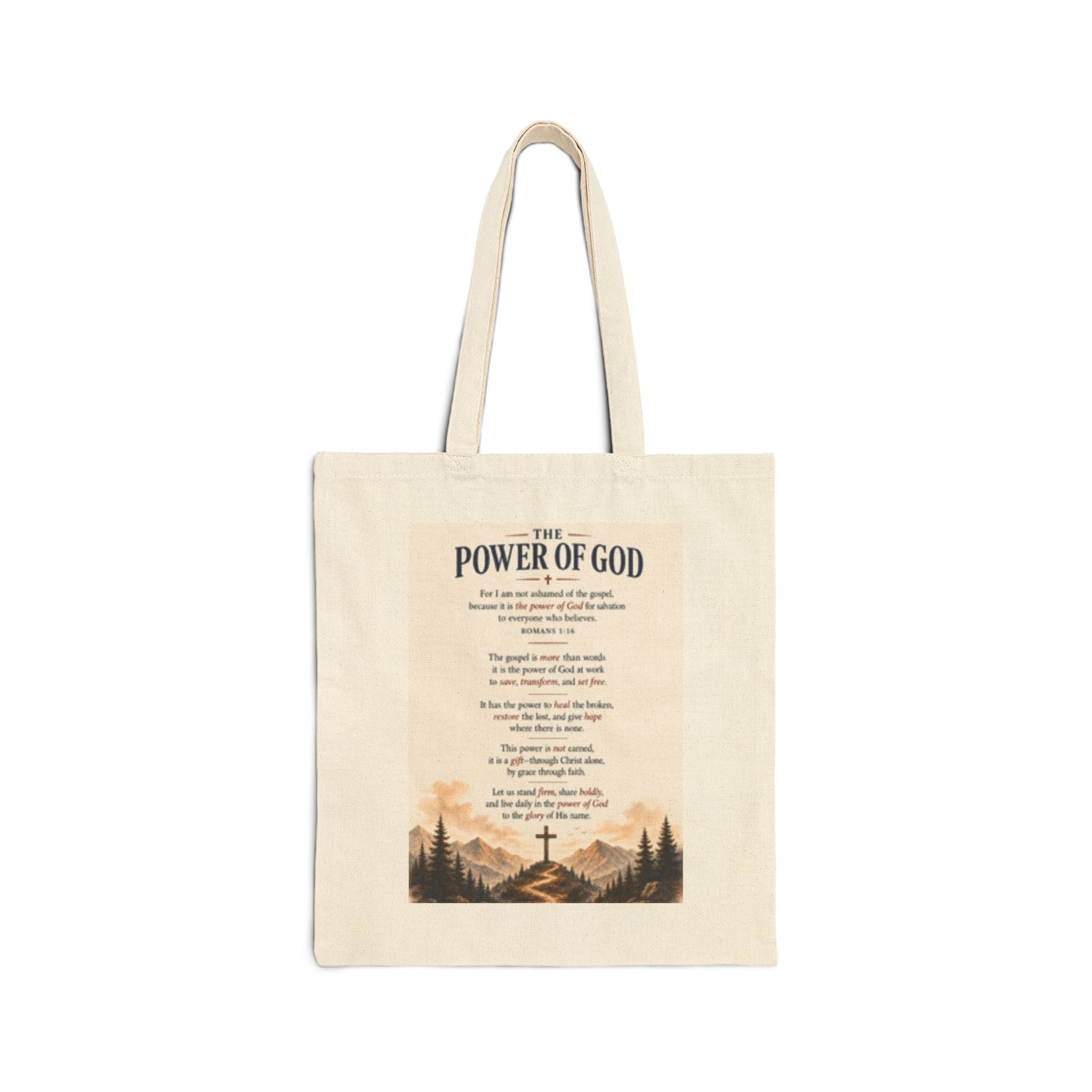 Cotton Canvas Tote Bag